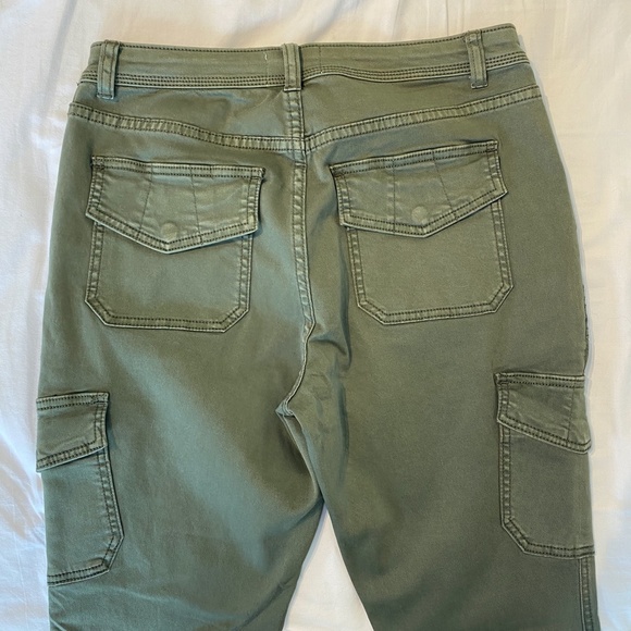 Caslon Olive Green Utility Pants Size 28 - Picture 9 of 9